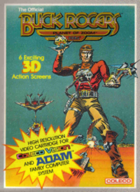 Buck Rogers: Planet of Zoom Colecovision US box art